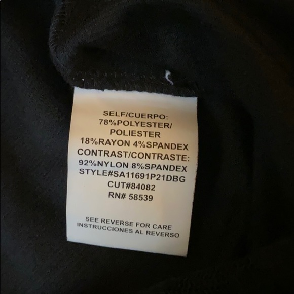 SOLD! Black Lace Sheer Sweetheart Skater Dress - Picture 8 of 8